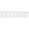 Ekena Millwork Plymouth Architectural Grade PVC Running Trim, 8"H x 5/8"P x 48"L RUNP08X0625X48PLY - alternate 1